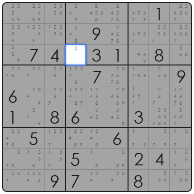sudoku game board